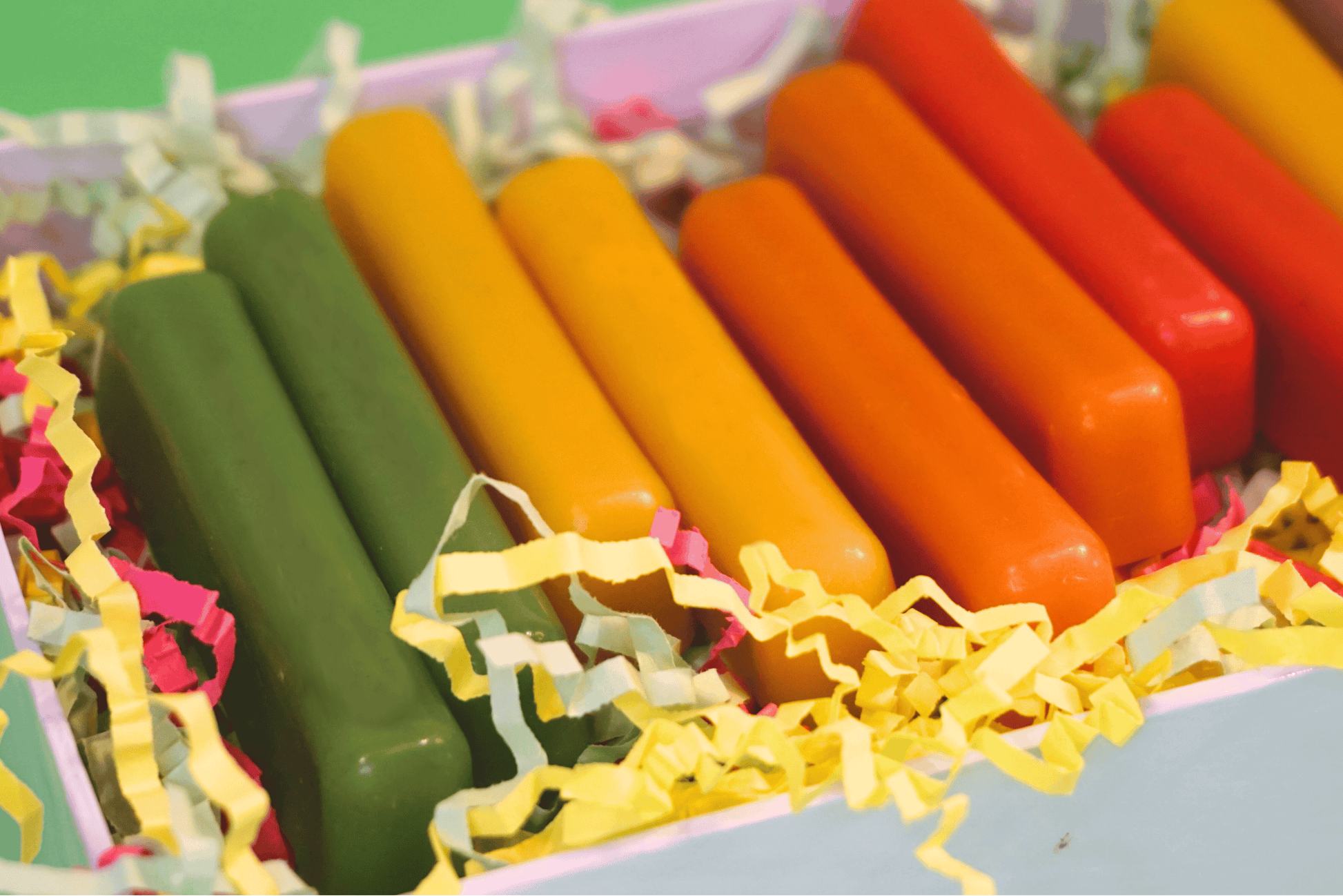 bilbee wax candy stick stash close-up